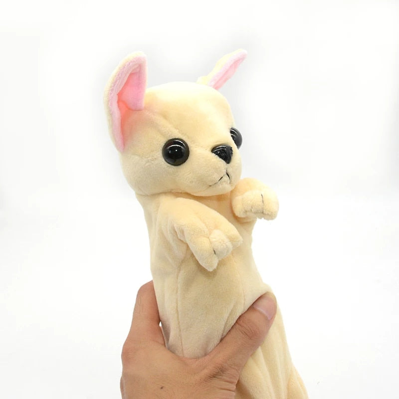 Kawaii Plush Dog Puppy Pencil Box - School Office Supplies Pencil Bags For Kids Stationery