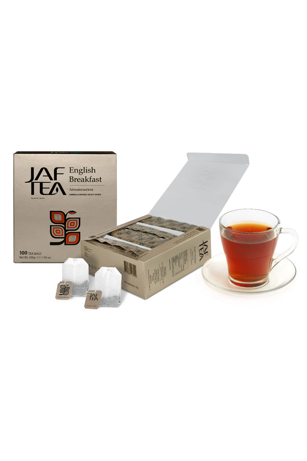 JAF TEA - Tea Bag - English Breakfast - Regular Tea Bags 100×2g