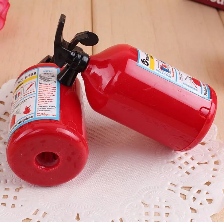 1 PC Creative Fire Extinguisher Sharpener Student School Supplies - Pencil Sharpener Kids Stationery Supply