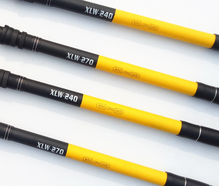 Telescopic Fishing Pole - Portable Collapsible Fishing Rod - for Travel Saltwater Freshwater Fishing