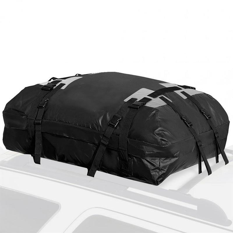 Rooftop Cargo Carrier - Original Roof Bag - for Any Car Size with or Without Roof Rack - Waterproof Roof Cargo Bag 15 cu ft