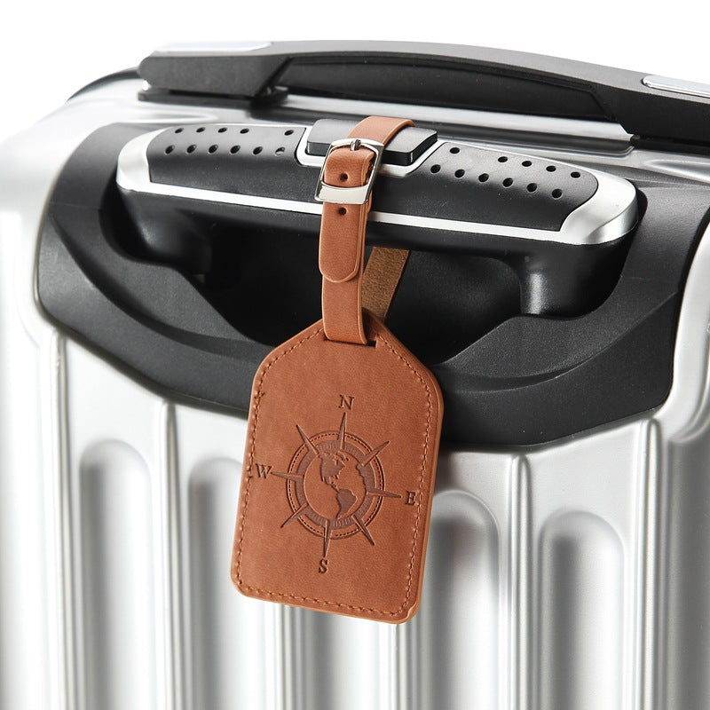 Creative New Fashion PU Leather Luggage Tag