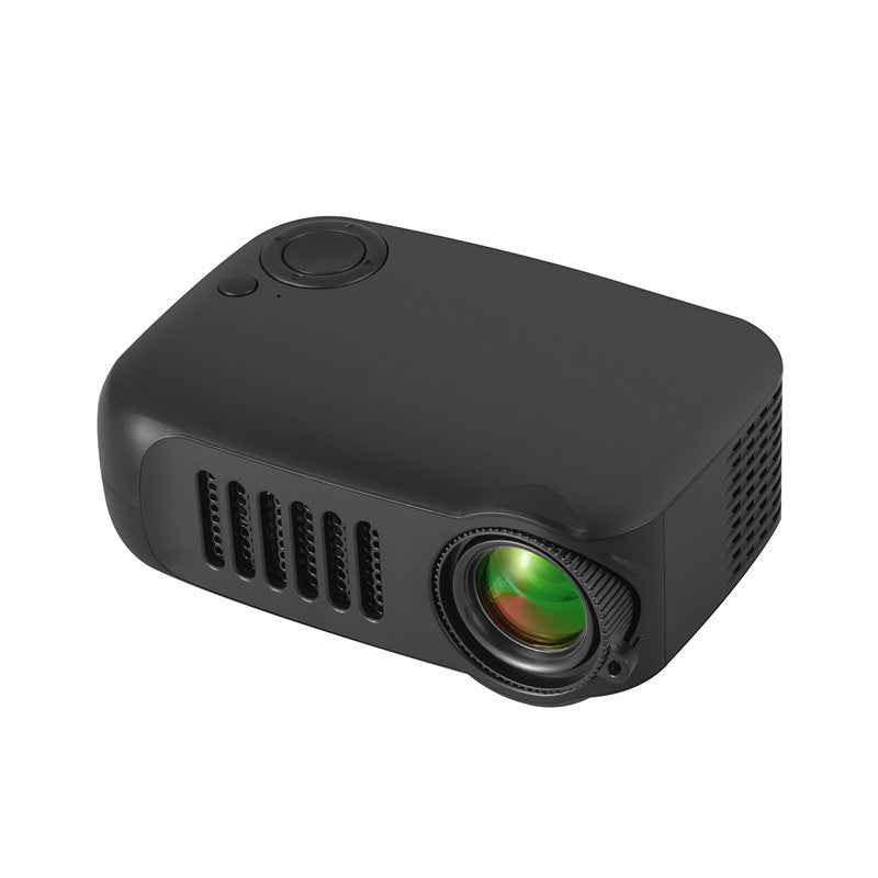 A2000 Mini Portable Projector - 800 Lumen Supports 1080P LCD 50000 Hours Lamp Life - Home Theater Video Projector for Power Bank