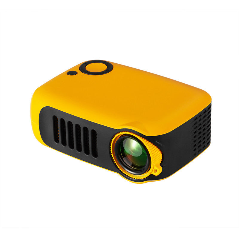 A2000 Mini Portable Projector - 800 Lumen Supports 1080P LCD 50000 Hours Lamp Life - Home Theater Video Projector for Power Bank