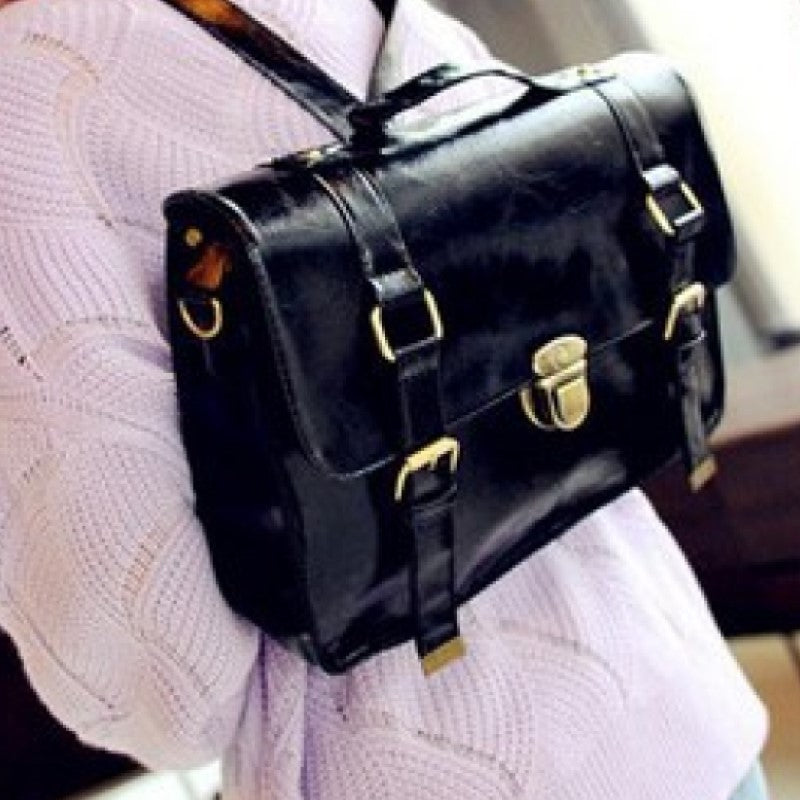 Fashion One Shoulder Crossbody Backpack - Student Mortgage Messenger Bag - Vintage Women&