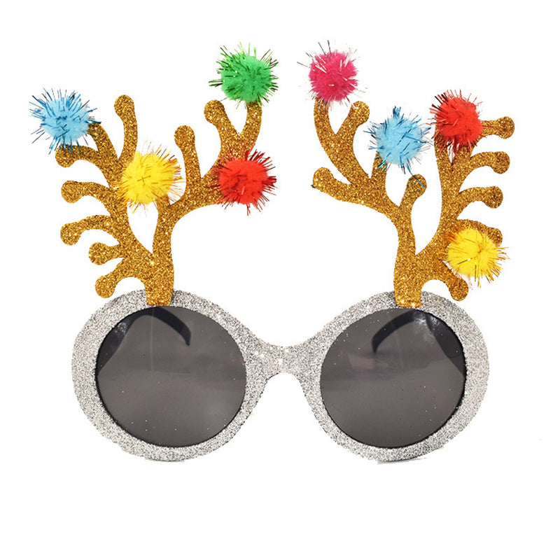 Christmas Glasses - With Lenses - Creative Cartoon