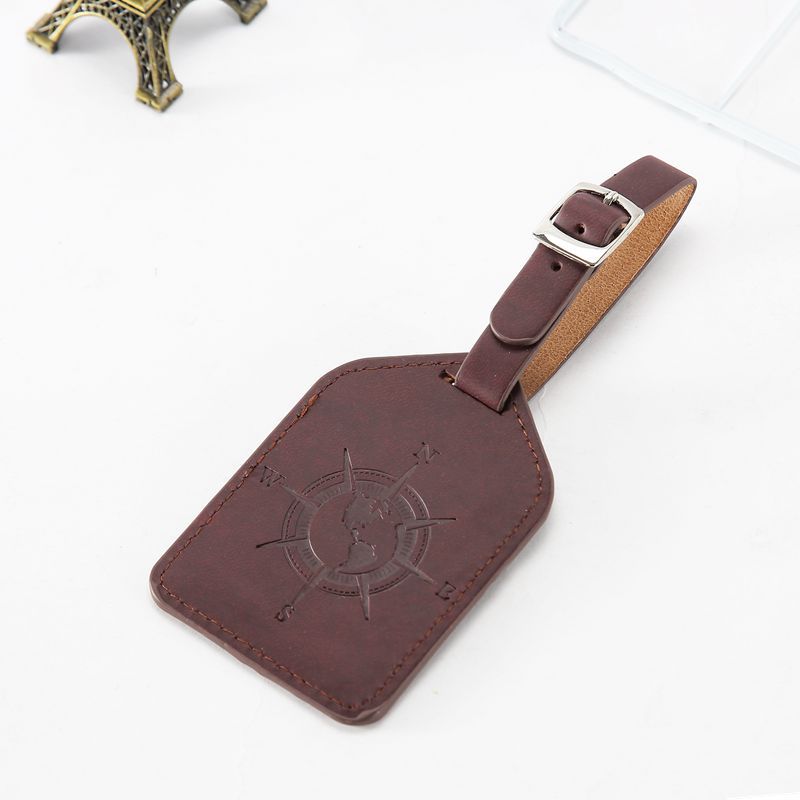 Creative New Fashion PU Leather Luggage Tag