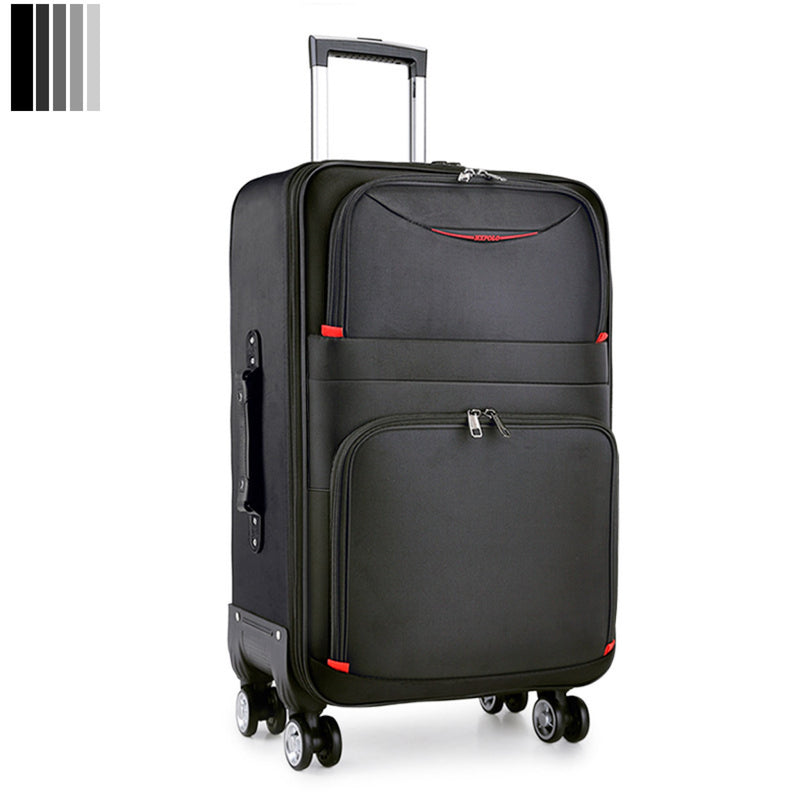 Fabric Luggage - Waterproof Oxford Cloth - Expanded Capacity by 20% - 26 Inch