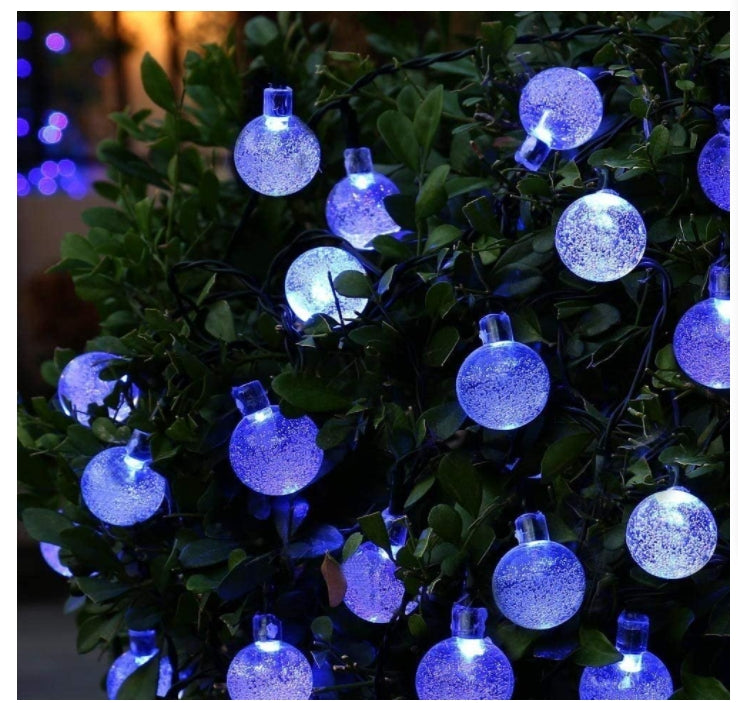 Bubble Ball String Lights - Battery Operated - For Indoor Outdoor Wedding Party  Festival Decoration