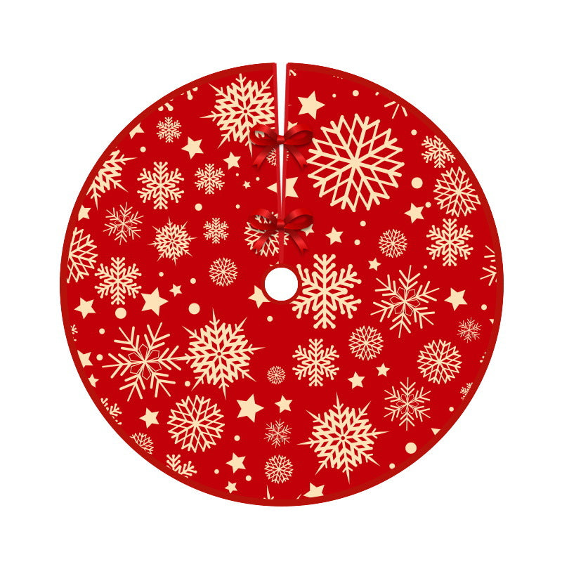 Christmas Tree Decoration - Printing Christmas Tree Skirt - for Merry Christmas Party