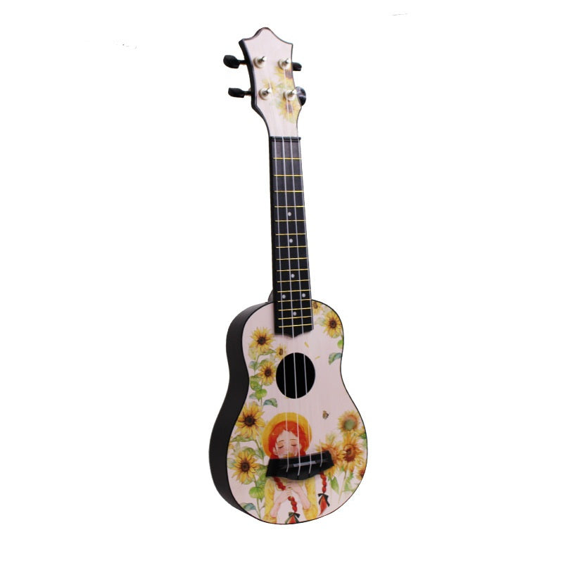 Basewood Material 21" Ukulele - Sunflower Girl