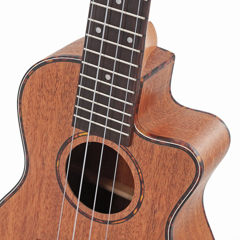 Multi-layer Plywood Material 23" Ukulele - Mahogany Top Cutaway