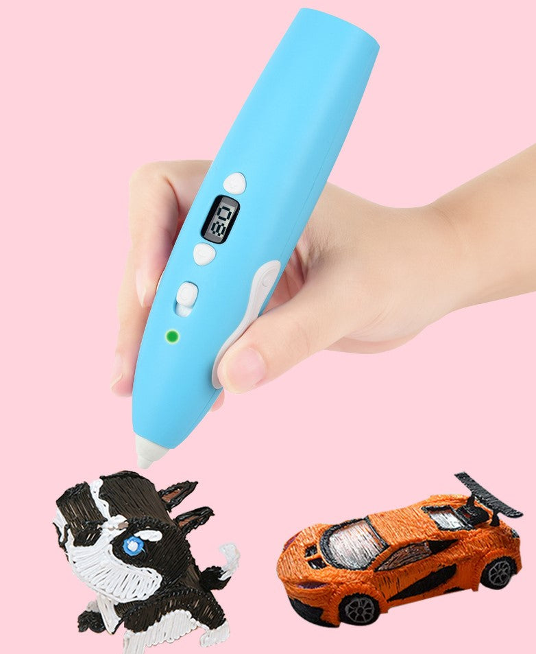 Smart 3D Low Temperature Printing Pen - Low Temperature Not Hot - Children&