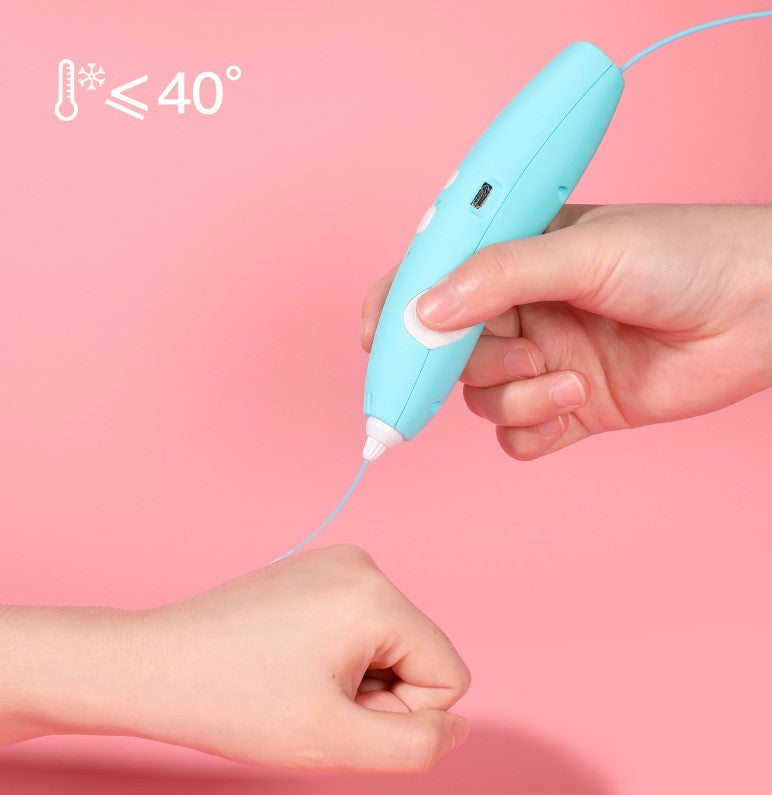 Smart 3D Low Temperature Printing Pen - Low Temperature Not Hot - Children&