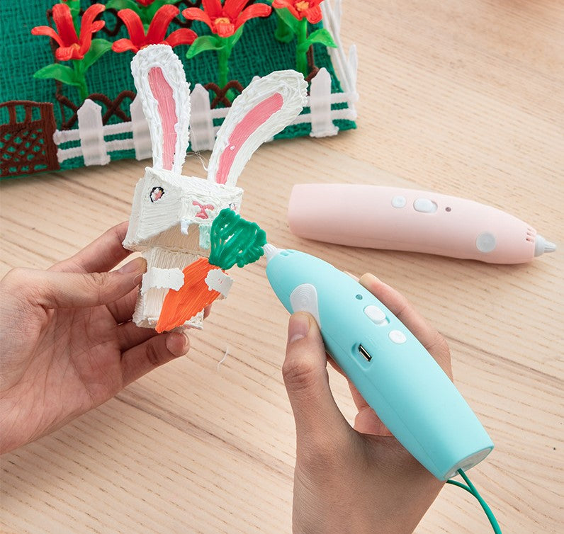 Smart 3D Low Temperature Printing Pen - Low Temperature Not Hot - Children&