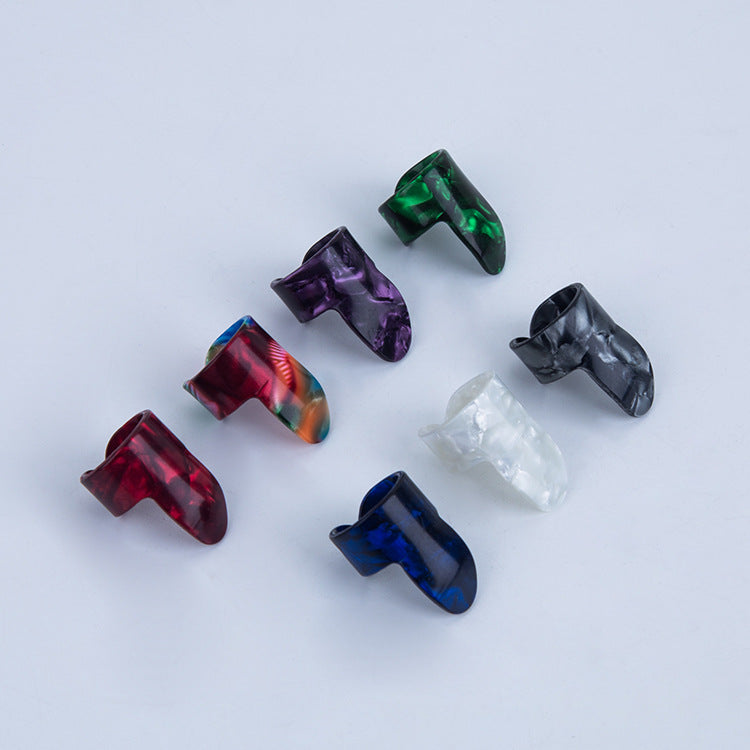 Guitar Picks Finger Pick Random Color 2 Pcs Set