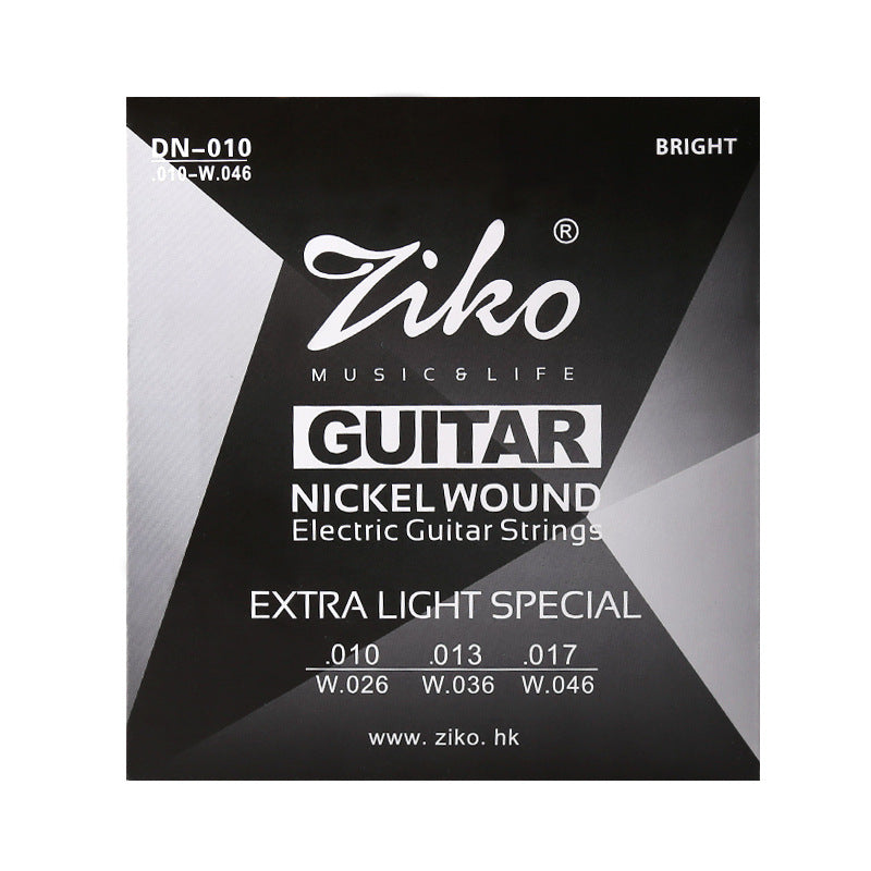 Guitar String Electric String Ziko Nickle Winding Normal Light Tone