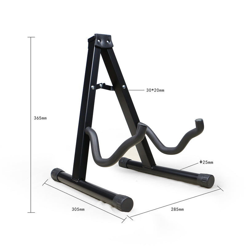 Guitar Stand - Steel A-Frame for Acoustic & Classical & Electric Guitar & Electric Bass