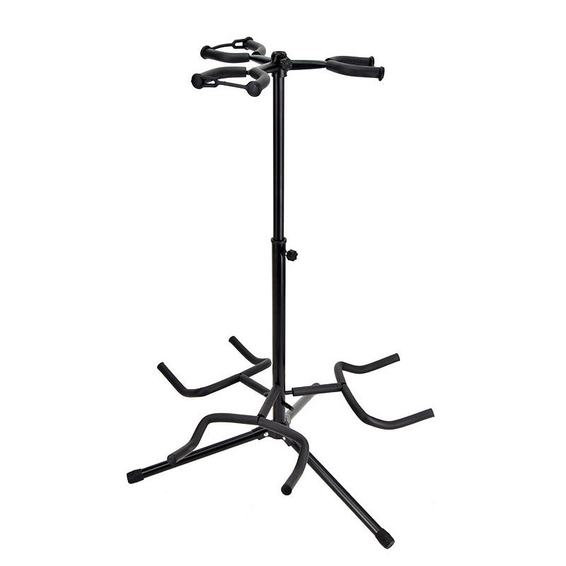 Guitar Stand - Tripod Adjustable Multiple Guitar Stand Holds 3 Acoustic & Classical & Electric Guitar & Electric Bass