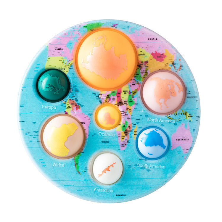 Decompression Educational Toys - Seven Continents Of the Earth