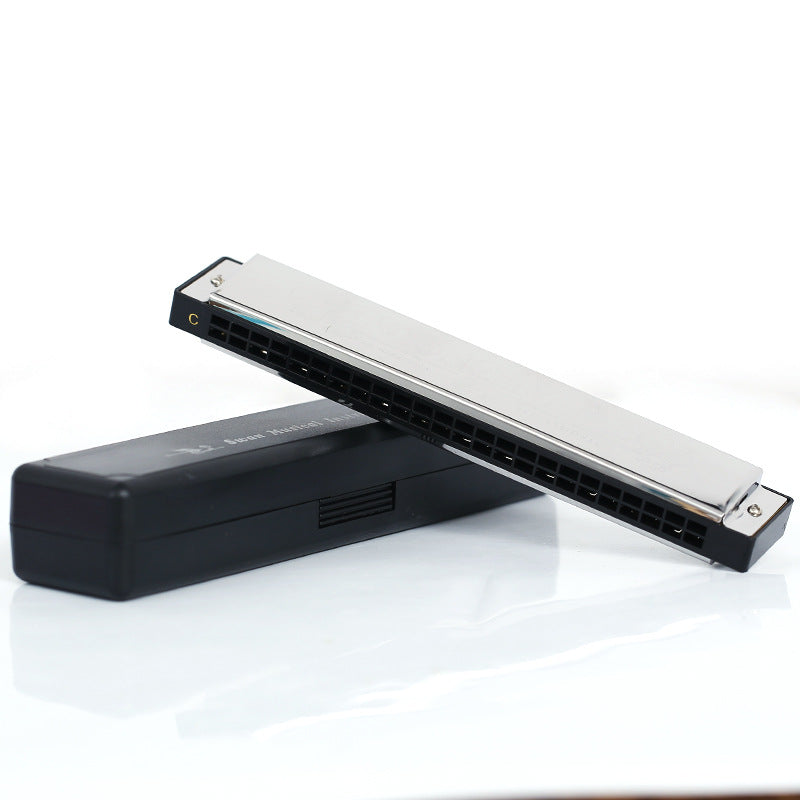 Harmonica - Swan 24 Holes Key of C - Black