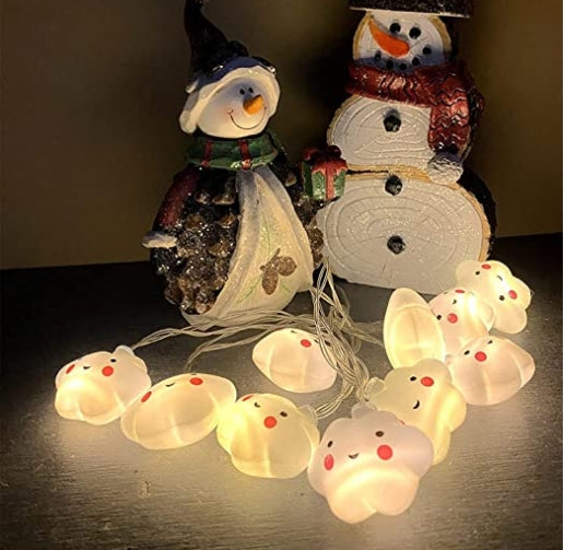 Cute String Lights for Kids - Bedroom Novelty String Lights - Clouds Shape String Lights - Battery powered - 3m 20 lights