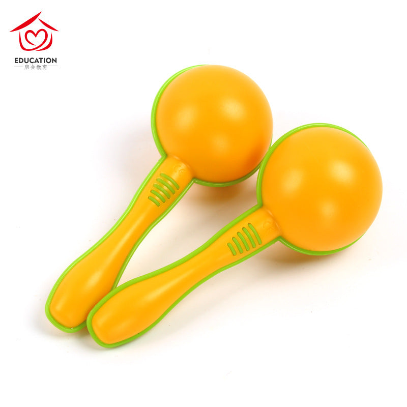 Percussion Rattles - Maracas - Plastic Rumba Shaker 1 Pair