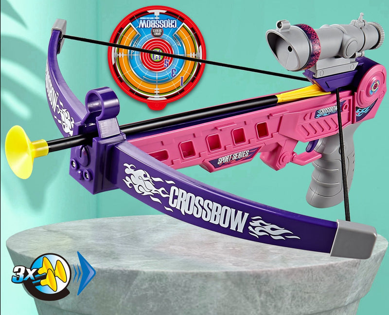 Children Infrared Aiming Bow and Crossbow Set