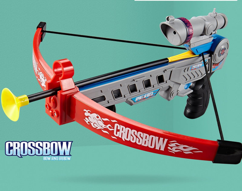 Children Infrared Aiming Bow and Crossbow Set