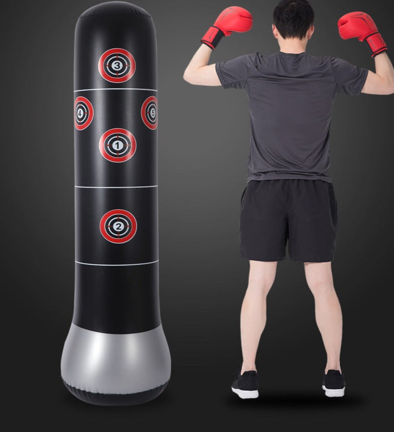 Thickened Fitness Adult Children Vertical Inflatable Tumbler Boxing Column