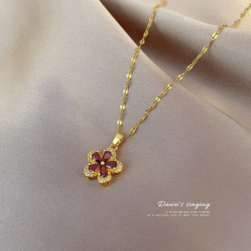 Necklace Blossoms for Women Girls Jewelry