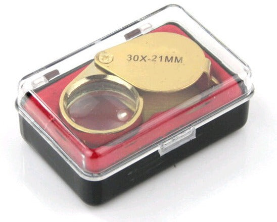 All Metal Folding High Power Portable Magnifying Glass