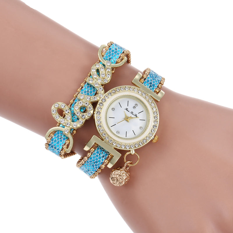 Watch - Love Word Style B Watch for Women and Girls