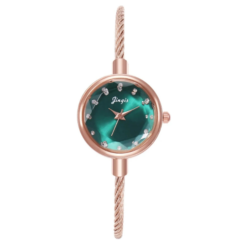 Watch - Round Bracelet Type Watch for Women and Girls