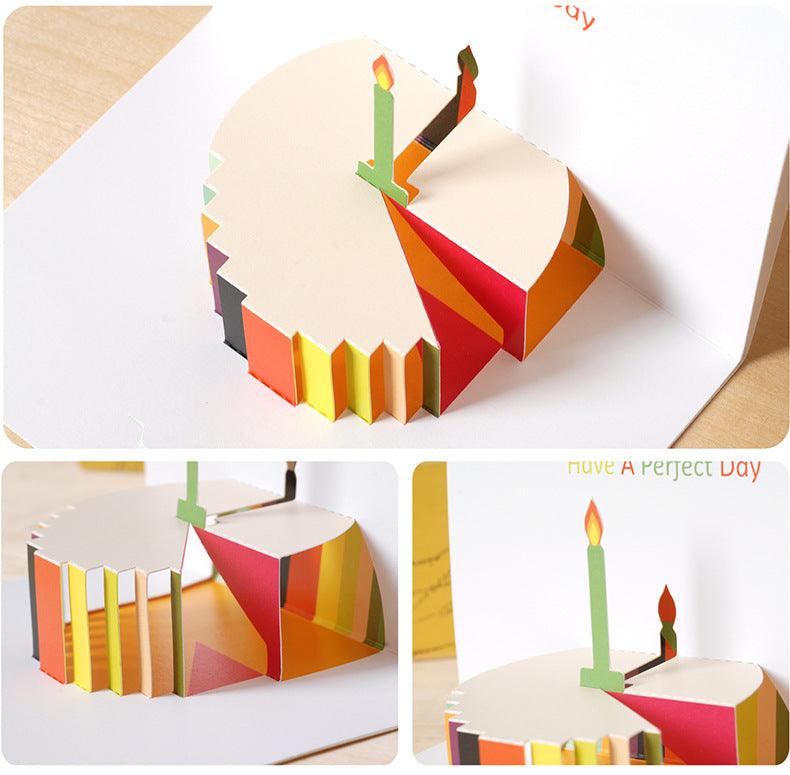 3D Pop Up Card Various Style for Parents and Friends and Lovers