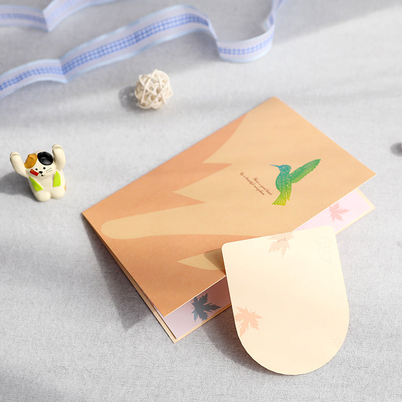 3D Pop Up Card Bird for Parents and Teachers and Friends and Lovers