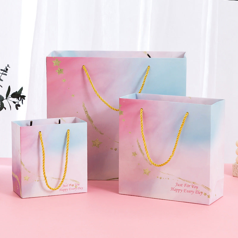 Premium Gift Bags with Handles for All Occasions - Multicolor Pink Gift Bag