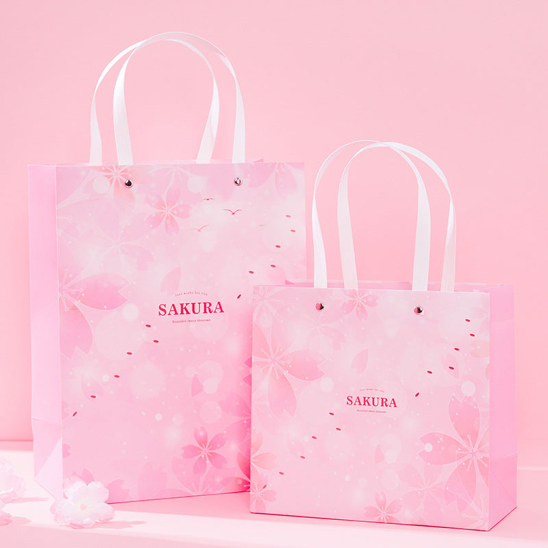 Premium Gift Bags with Handles for All Occasions - Sakura Pink Gift Bag