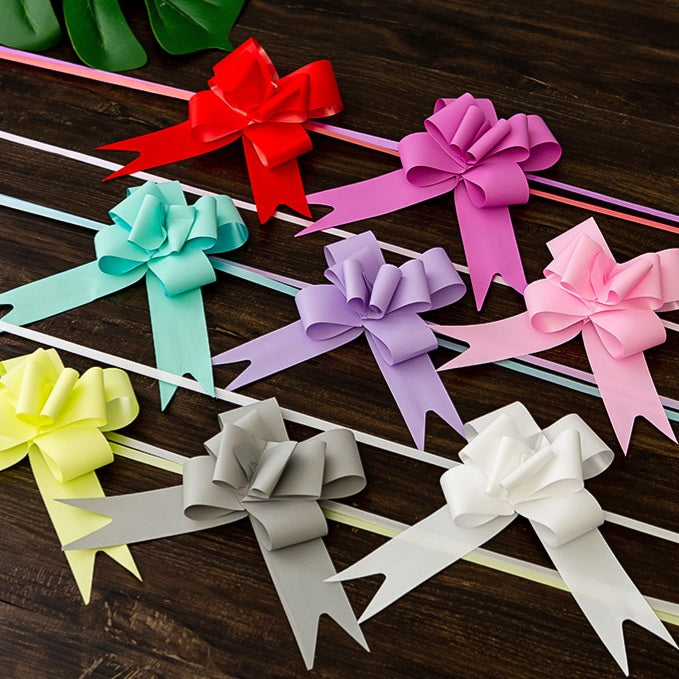 Pull Bow for Gift Wrapping - Plain Color One Piece 3 cm * 48 cm