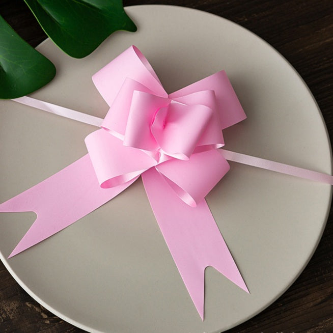 Pull Bow for Gift Wrapping - Plain Color One Piece 3 cm * 48 cm