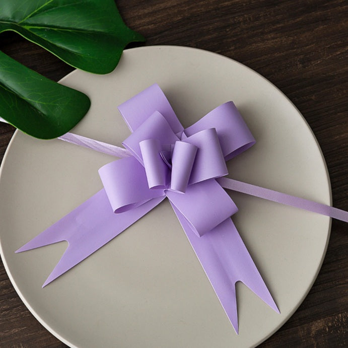 Pull Bow for Gift Wrapping - Plain Color One Piece 3 cm * 48 cm