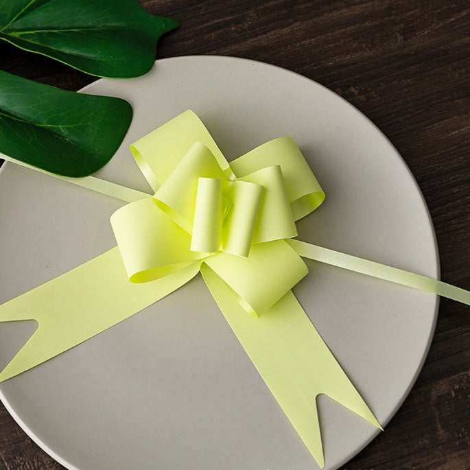 Pull Bow for Gift Wrapping - Plain Color One Piece 3 cm * 48 cm