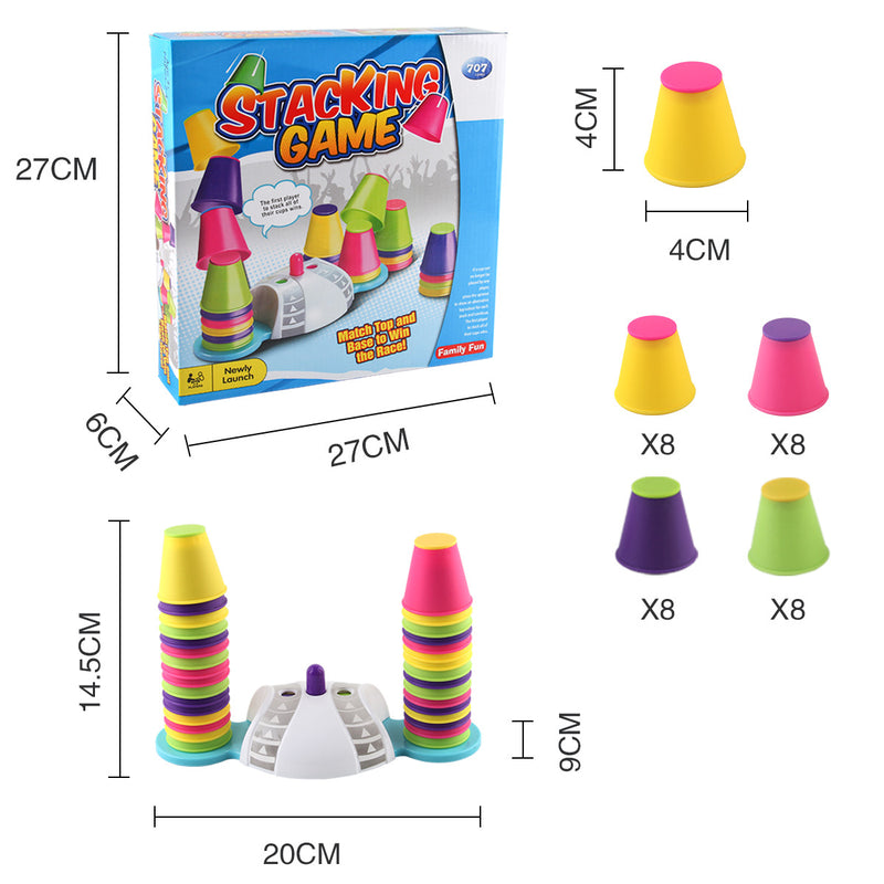 Cup Stacking Race - Who&