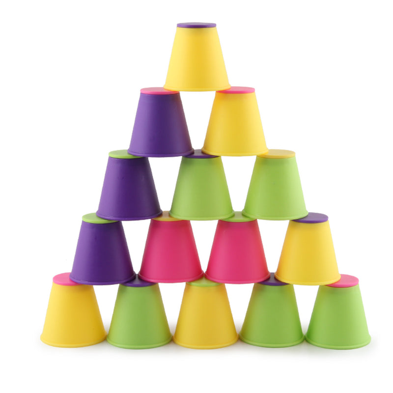 Cup Stacking Race - Who&