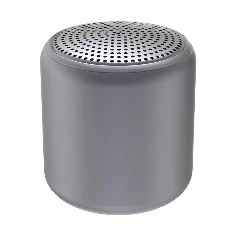 New Macaron Bluetooth Small Speaker - Creative Mini Portable Round Small Steel Cannon Audio