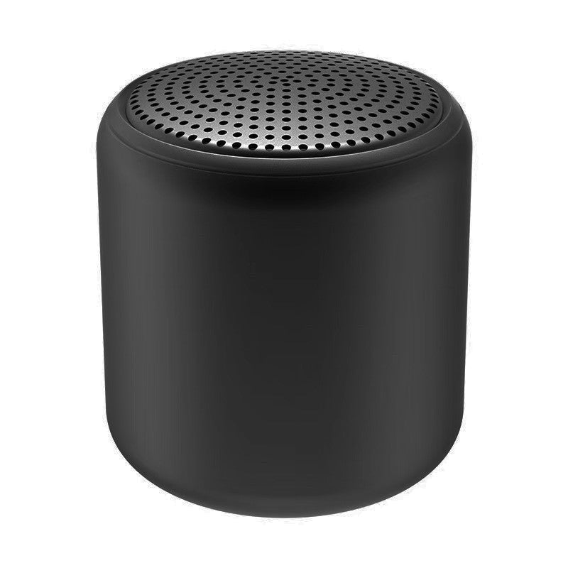 New Macaron Bluetooth Small Speaker - Creative Mini Portable Round Small Steel Cannon Audio