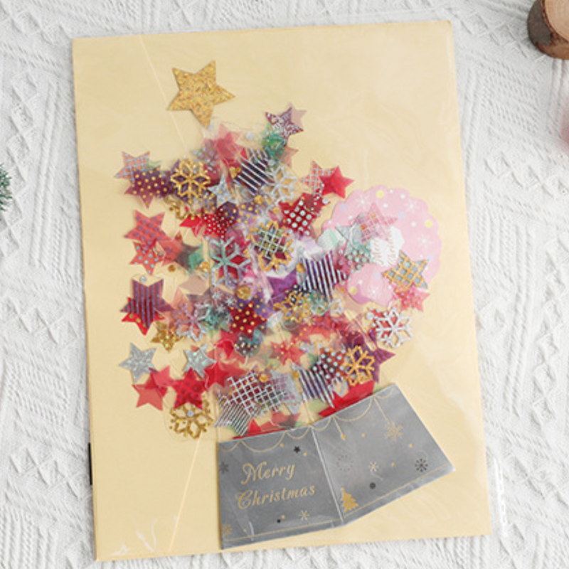 Christmas 3D Pop Up Card - Dream Crystal Christmas Tree Ornament