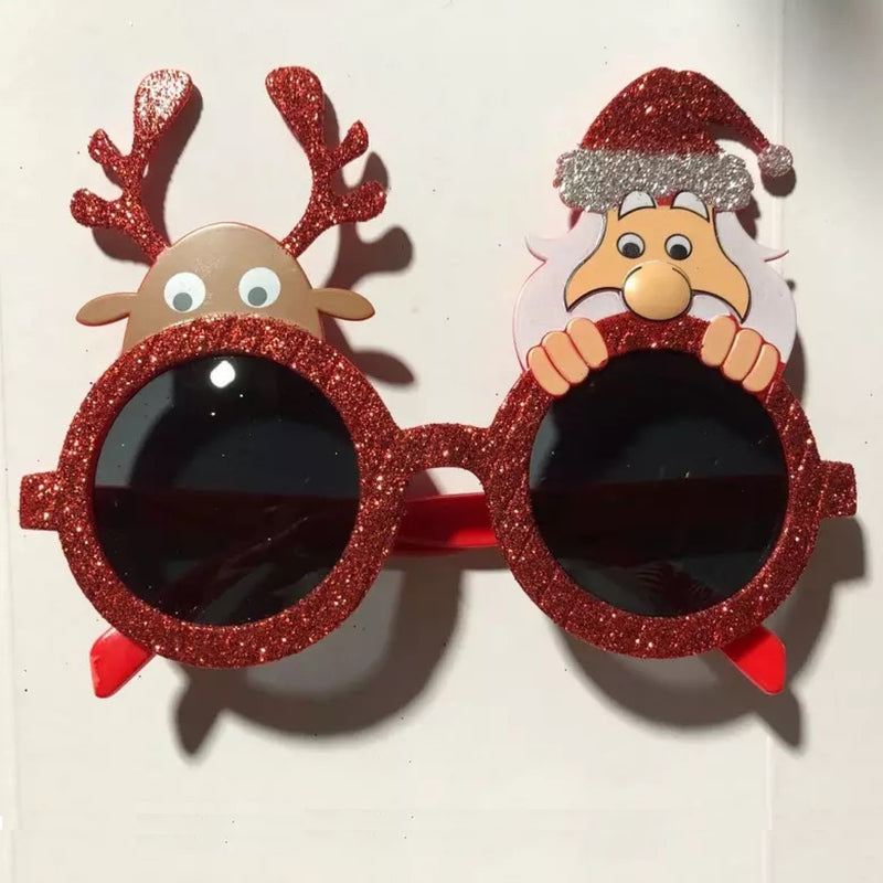 Christmas Glasses - With Lenses - Creative Cartoon