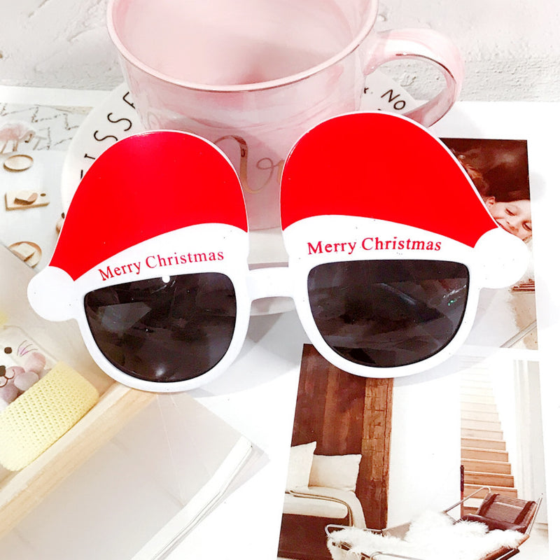 Christmas Glasses - With Lenses - Creative Cartoon