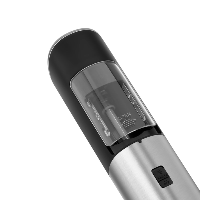 Electric Grinder - Gravity Sensing Mini Smart Salt and Pepper Grinder - Stainless Steel